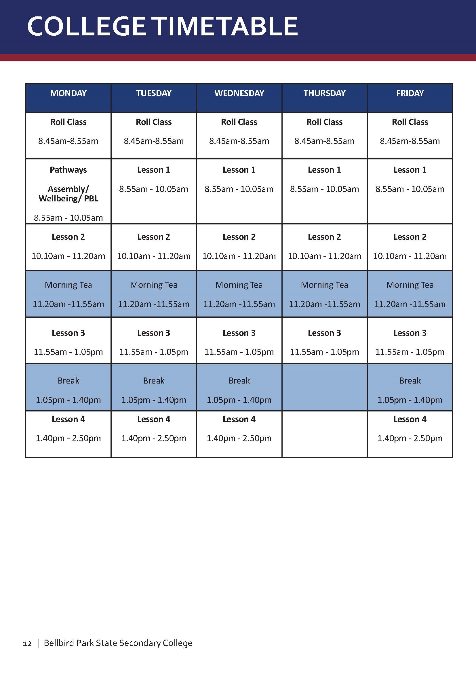 class-times